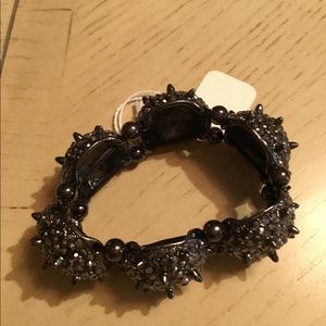 New dark silver bracelet